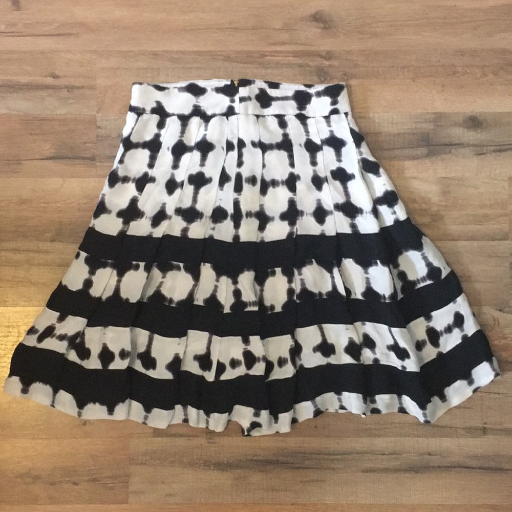 A.L.C. Silk Pleated Midi Skirt